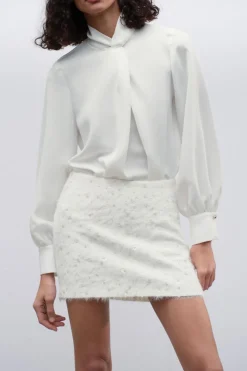 CAMISA SATINADA NUDO