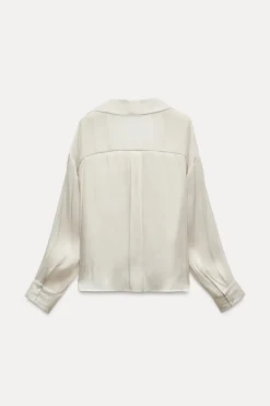 CAMISA SATINADA NUDO