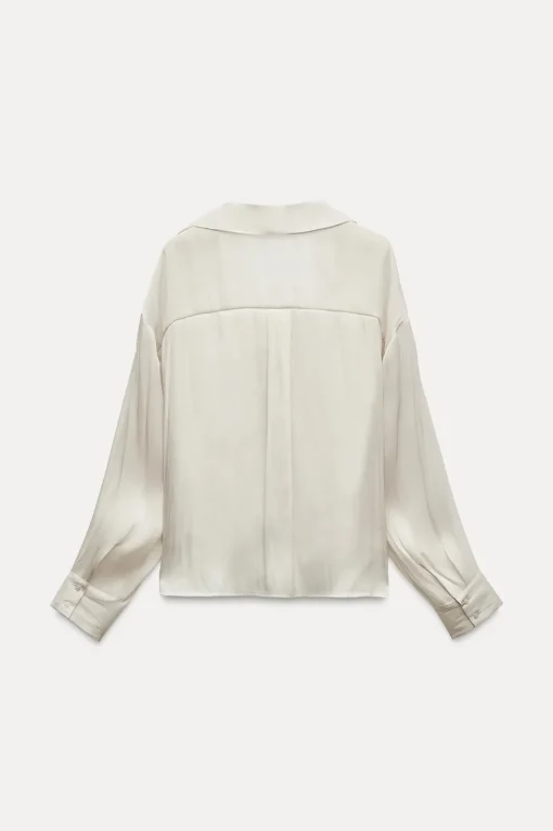 CAMISA SATINADA NUDO