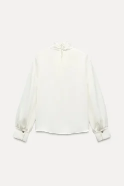 CAMISA SATINADA NUDO