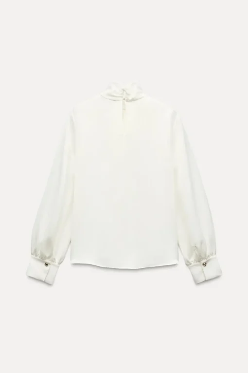 CAMISA SATINADA NUDO