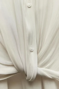 CAMISA SATINADA NUDO