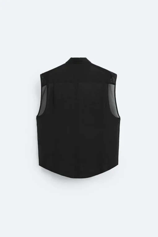CAMISA SEMITRANSPARENTE
