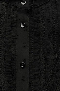 CAMISA SEMITRANSPARENTE PLUMETI