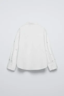 CAMISA STRASS CORAZONES