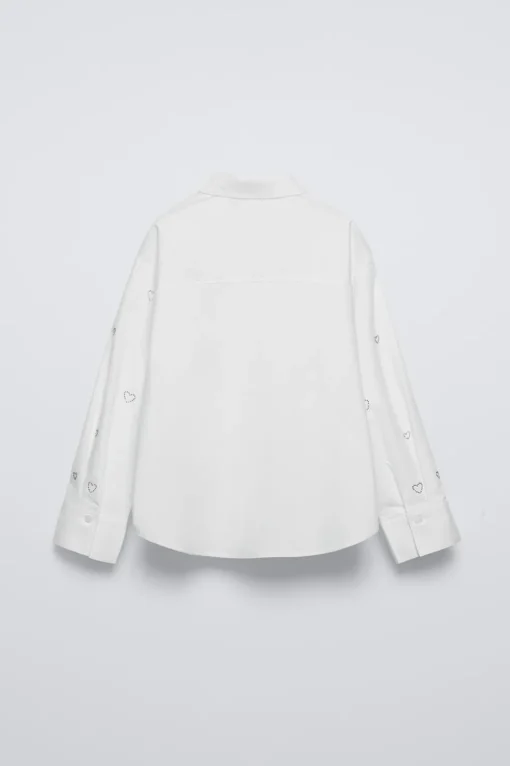 CAMISA STRASS CORAZONES