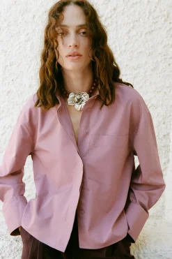 CAMISA TEJIDO GABARDINA BOLSILLO