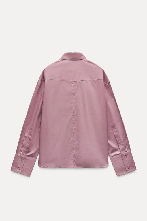 CAMISA TEJIDO GABARDINA BOLSILLO