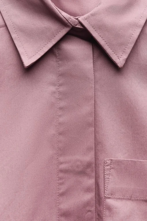 CAMISA TEJIDO GABARDINA BOLSILLO