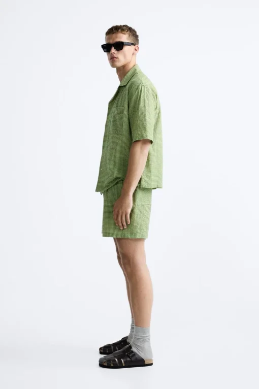CAMISA TEXTURA CUADROS