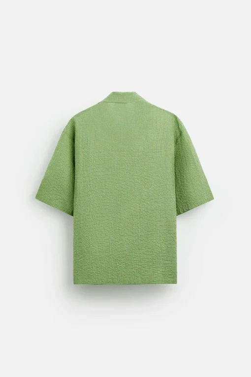 CAMISA TEXTURA CUADROS