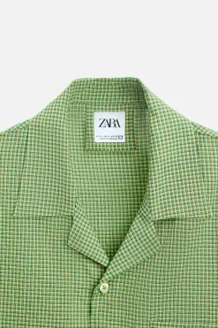 CAMISA TEXTURA CUADROS