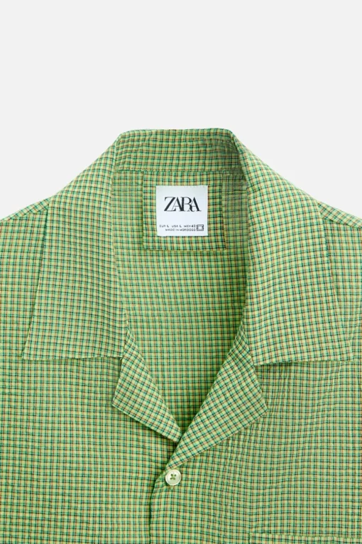 CAMISA TEXTURA CUADROS