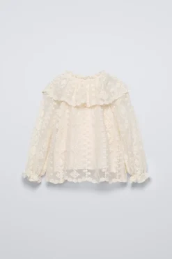 CAMISA TUL BORDADOS