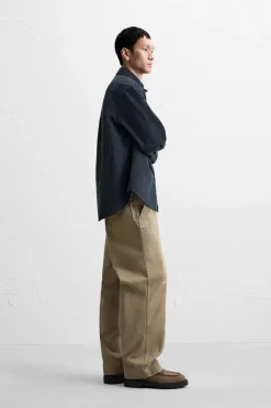 CAMISA TWILL BORDADO