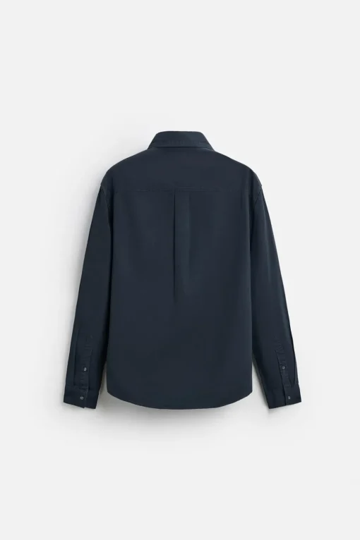 CAMISA TWILL BORDADO