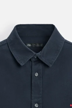 CAMISA TWILL BORDADO