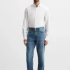 CAMISA TWILL RAYAS