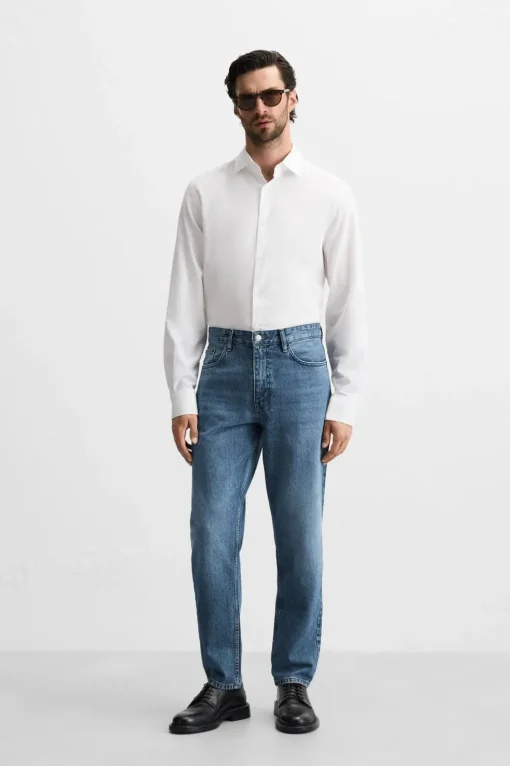CAMISA TWILL RAYAS