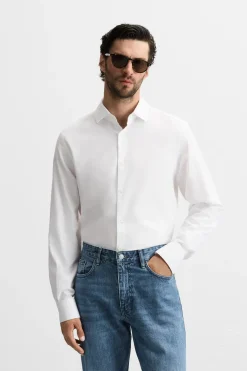 CAMISA TWILL RAYAS