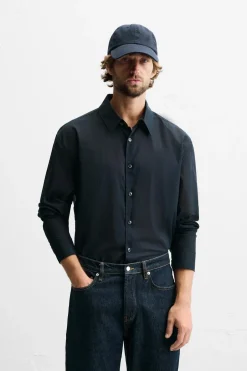 CAMISA VOILE SEMITRANSPARENTE