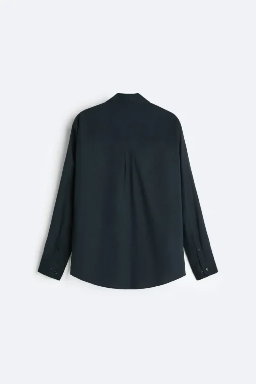 CAMISA VOILE SEMITRANSPARENTE