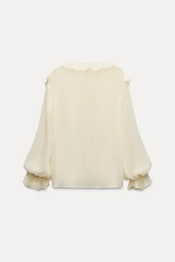 CAMISA VOLANTES LAZADAS