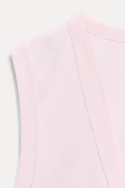 CAMISETA ALGODÓN ESCOTE PICO