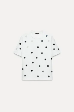 CAMISETA APLICACIÓN ESPEJOS