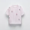 CAMISETA APLIQUE FLORES