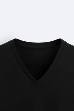 CAMISETA BASICA CUELLO PICO
