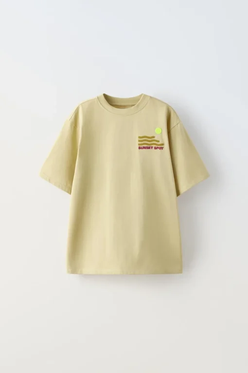 CAMISETA BORDADO ESTAMPADO