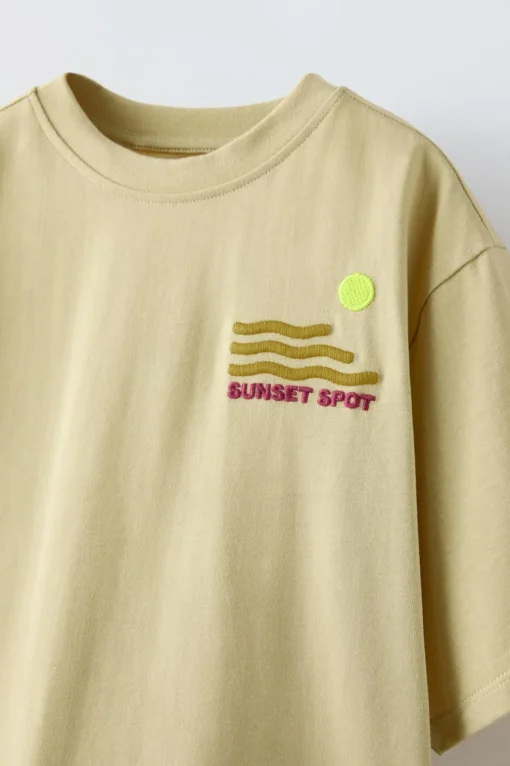 CAMISETA BORDADO ESTAMPADO