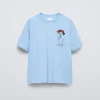 CAMISETA BORDADO FLORES