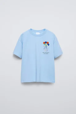 CAMISETA BORDADO FLORES