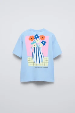 CAMISETA BORDADO FLORES