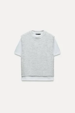 CAMISETA CHALECO TRICOT