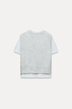 CAMISETA CHALECO TRICOT