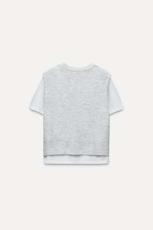 CAMISETA CHALECO TRICOT