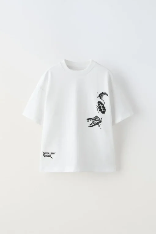CAMISETA COCODRILO ENGOMADO