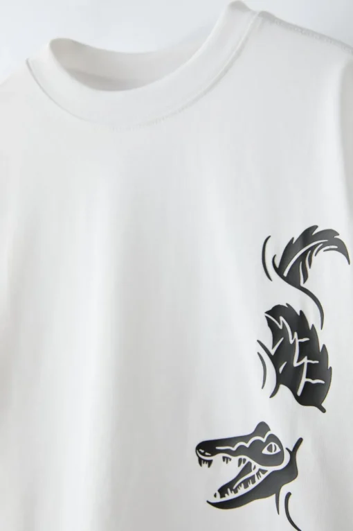 CAMISETA COCODRILO ENGOMADO