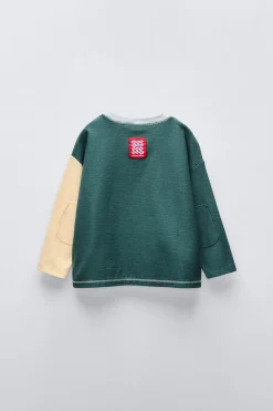 CAMISETA COLOR BLOCK ETIQUETA