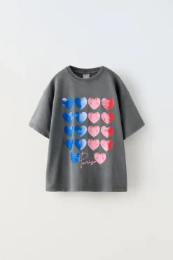 CAMISETA CORAZONES PARIS