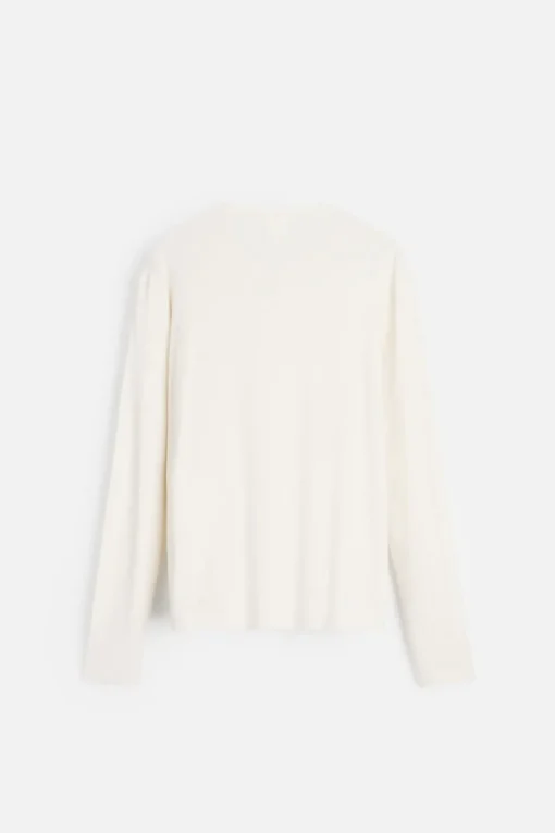CAMISETA CREPÉ MANGA LARGA