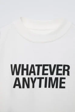 CAMISETA DOBLE MANGA TEXTO