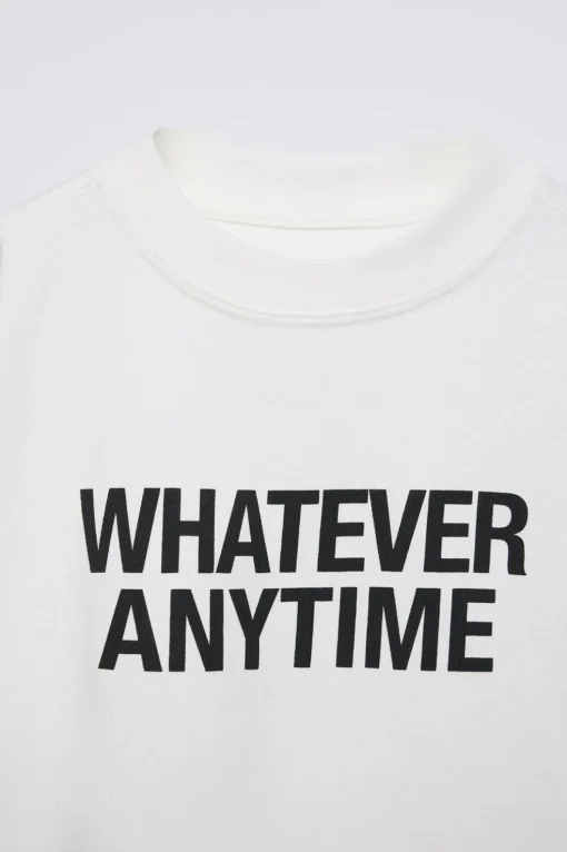 CAMISETA DOBLE MANGA TEXTO