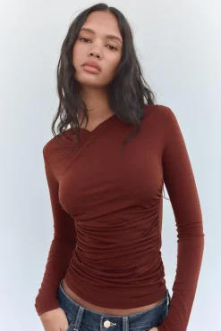 CAMISETA DRAPEADA