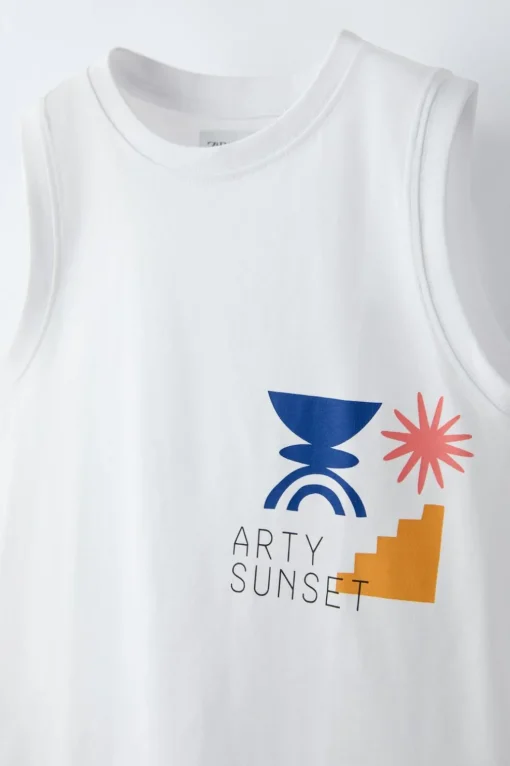 CAMISETA ESTAMPADO ARTY SUNSET