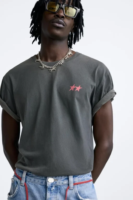 CAMISETA ESTAMPADO CABALLOS X TWOJEYS LIMITED EDITION