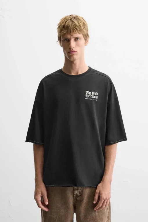 CAMISETA ESTAMPADO COMBINADO